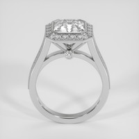 4.01 Ct. White Sapphire Ring, Platinum 950 3