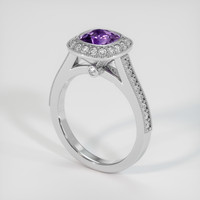 1.15 Ct. Sapphire Ring, Platinum 950 2
