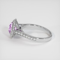 1.37 Ct. Sapphire Ring, Platinum 950 4