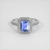1.51 Ct. Sapphire Ring, Platinum 950 1