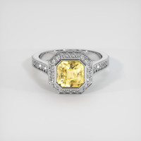 2.02 Ct. Sapphire Ring, Platinum 950 1