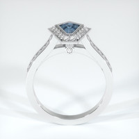 0.71 Ct. Sapphire Ring, Platinum 950 3