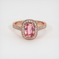 1.96 Ct. Sapphire Ring, 14K Rose Gold 1