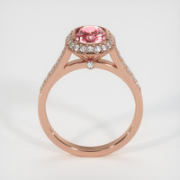 1.96 Ct. Sapphire Ring, 14K Rose Gold 3