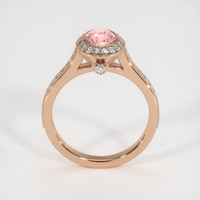 1.12 Ct. Sapphire Ring, 14K Rose Gold 3