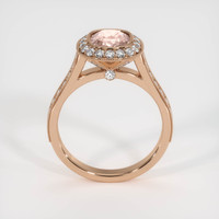 1.58 Ct. Sapphire Ring, 14K Rose Gold 3