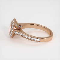 1.58 Ct. Sapphire Ring, 14K Rose Gold 4