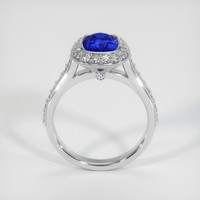 1.67 Ct. Blue Sapphire Ring, 10K White Gold 3