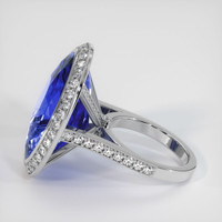 41.97 Ct. Sapphire Ring, 14K White Gold 4