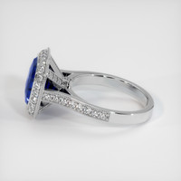 4.50 Ct. Sapphire Ring, 14K White Gold 4