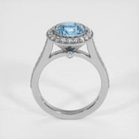 2.39 Ct. Gemstone Ring, 14K White Gold 3