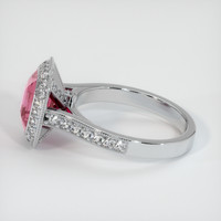 2.38 Ct. Sapphire Ring, 14K White Gold 4