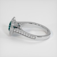 2.55 Ct. Sapphire Ring, 14K White Gold 4