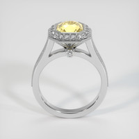 2.02 Ct. Sapphire Ring, 14K White Gold 3