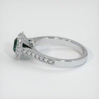 1.01 Ct. Sapphire Ring, 14K White Gold 4