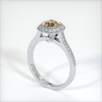 1.08 Ct. Sapphire Ring, 14K White Gold 2