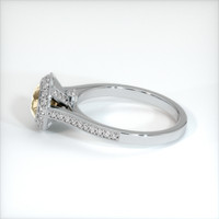 1.08 Ct. Sapphire Ring, 14K White Gold 4