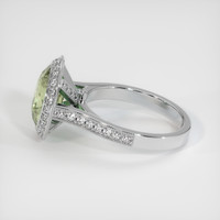 4.74 Ct. Sapphire Ring, 14K White Gold 4