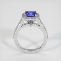 1.55 Ct. Color Change Sapphire Ring, 18K White Gold 3