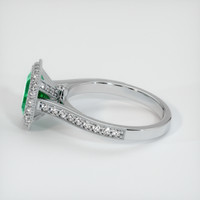 Emerald Ring 1.03 Ct. 18K White Gold Preview
