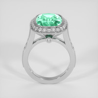 6.14 Ct. Emerald Ring, 18K White Gold 3