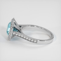 3.55 Ct. Gemstone Ring, 18K White Gold 4