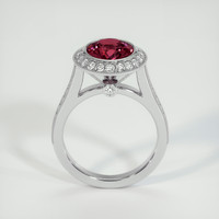 3.52 Ct. Gemstone Ring, 18K White Gold 3