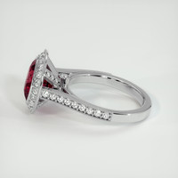 3.52 Ct. Gemstone Ring, 18K White Gold 4