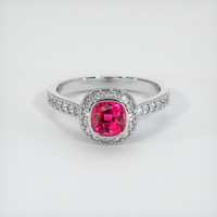 Ruby Ring 1.04 Ct., 18K White Gold Preview