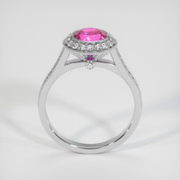 1.67 Ct. Sapphire Ring, 18K White Gold 3