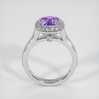 1.76 Ct. Sapphire Ring, 18K White Gold 3