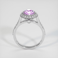 1.37 Ct. Sapphire Ring, 18K White Gold 3