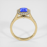 2.27 Ct. Blue Sapphire Ring, 10K Yellow Gold 3