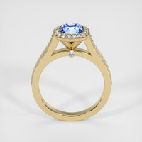 2.00 Ct. Sapphire Ring, 14K Yellow Gold 3