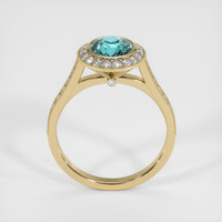 2.55 Ct. Sapphire Ring, 14K Yellow Gold 3