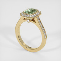 2.64 Ct. Sapphire Ring, 14K Yellow Gold 2