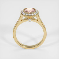 1.58 Ct. Padparadscha Sapphire Ring, 18K Yellow Gold 3