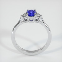 0.76 Ct. Blue Sapphire Ring, Platinum 950 3