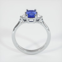 1.23 Ct. Blue Sapphire Ring, Platinum 950 3