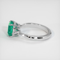 2.81 Ct. Emerald Ring, Platinum 950 4