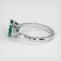 1.58 Ct. Gemstone Ring, Platinum 950 4