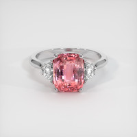 2.05 Ct. Sapphire Ring, Platinum 950 1