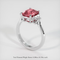 2.05 Ct. Sapphire Ring, Platinum 950 2