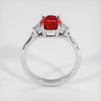 1.85 Ct. Ruby Ring, Platinum 950 3