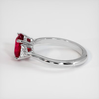 2.02 Ct. Ruby Ring, Platinum 950 4