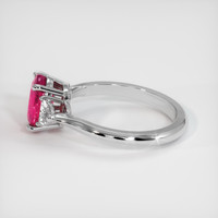 1.31 Ct. Ruby Ring, Platinum 950 4