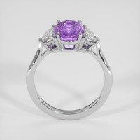 4.19 Ct. Purple Sapphire Ring, Platinum 950 3