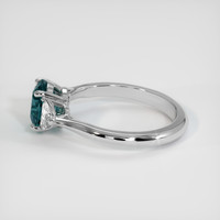 2.28 Ct. Sapphire Ring, Platinum 950 4