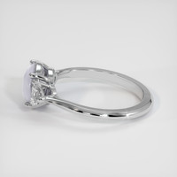 2.04 Ct. Grey Sapphire Ring, Platinum 950 4