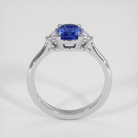 1.34 Ct. Blue Sapphire Ring, Platinum 950 3